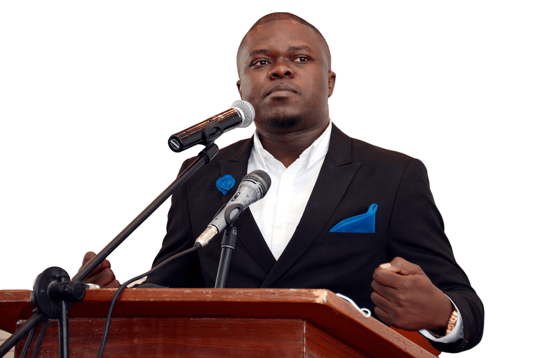 Marius Abrass on stage